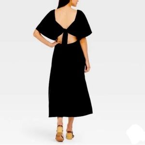 COPY - Universal Threads black tie back dress size M